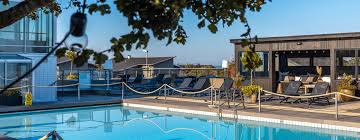 Pool at Torekov hotel. Pool på Torekov hotell.
